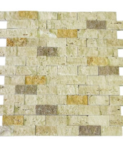 CNB 014 - 2.3 x 4.8 3'lü Mix Traverten (Classic - Sarı - Noçe)